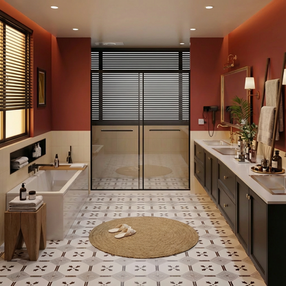 Spacious 60x72 Inch Frameless Shower Door