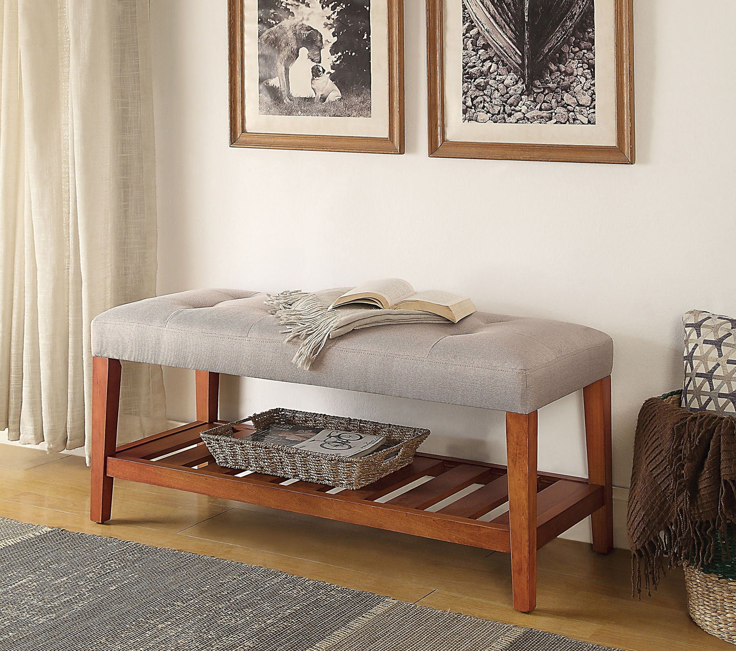 Charla Upholstered Bench
