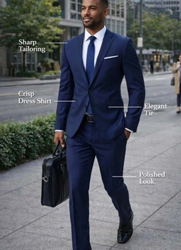 Polyester Men's Suit