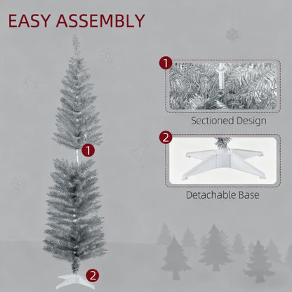 Slim Xmas Tree - Artificial Pencil Christmas Tree