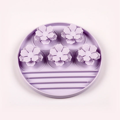Pet Licking Pad Snack Pad Dog Tableware Suction Cup Silicone Food Bowl