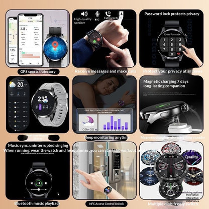 High-end GT8 Bluetooth Calling Smartwatch