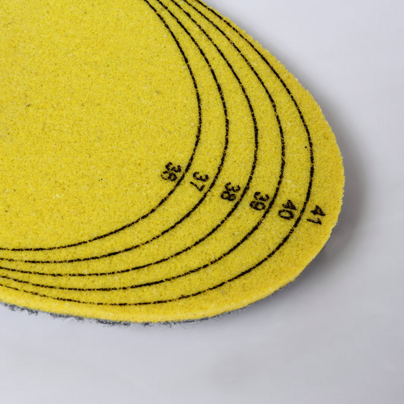 Customizable For Fall And Winter Cotton Insoles With A Hard EVA Insert On The Bottom For Breathability