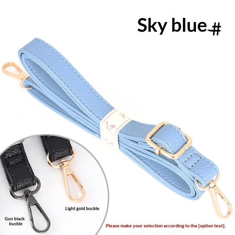 Bag Lychee Grain Crossbody Shoulder Versatile Bag Sold Separately Wide Backpack Strap