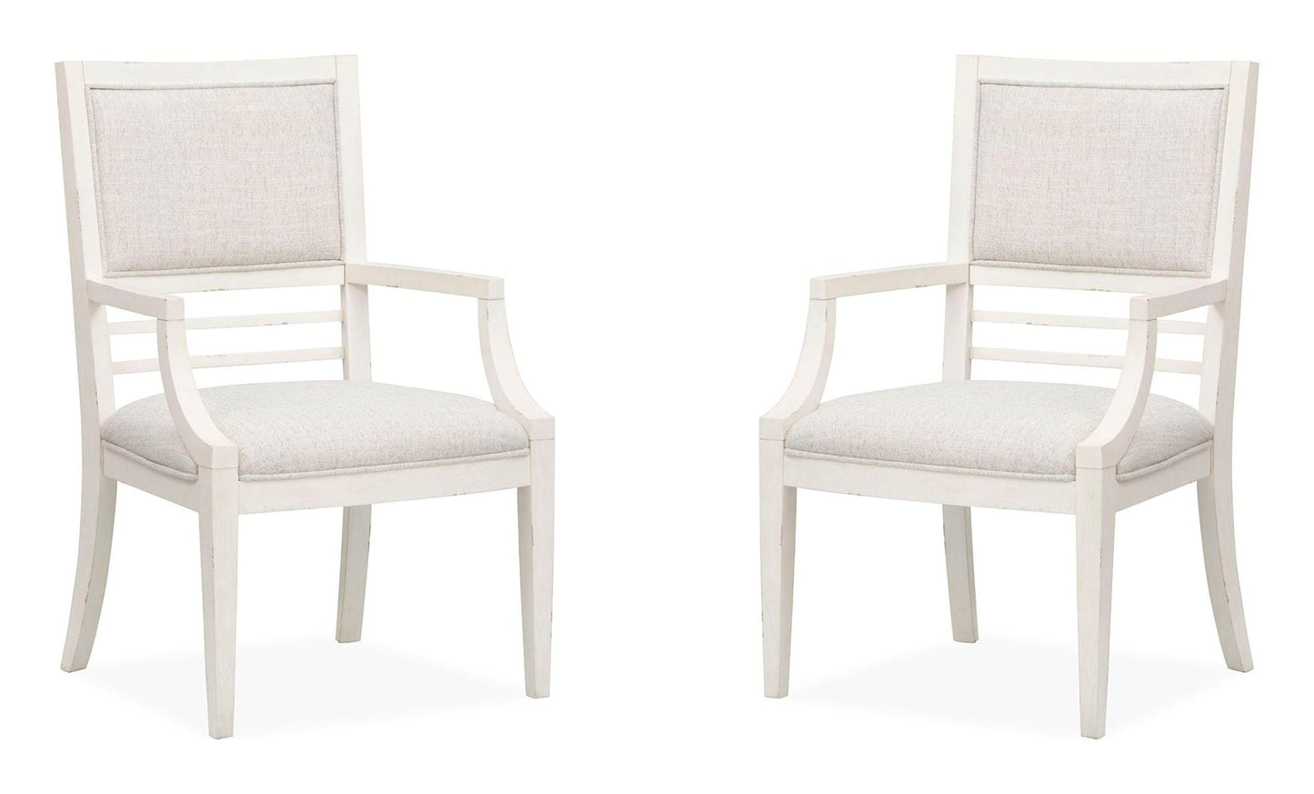 Echo Isles - Upholstered Arm Chair (Set of 2) - Sea Pearl And Driftwood