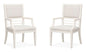 Echo Isles - Upholstered Arm Chair (Set of 2) - Sea Pearl And Driftwood