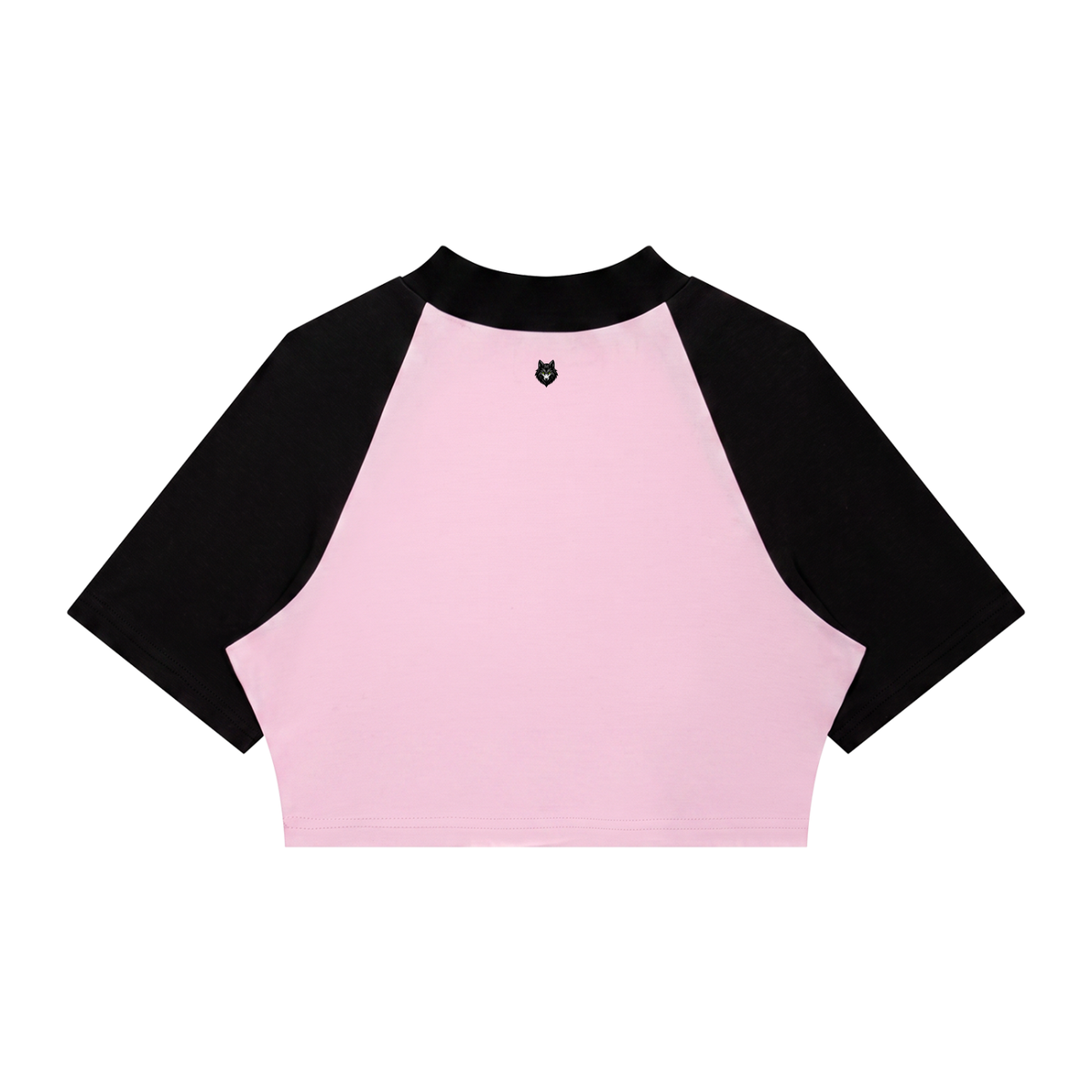 Loki & Ivy Women’s Color Block Raglan Crop T-Shirt