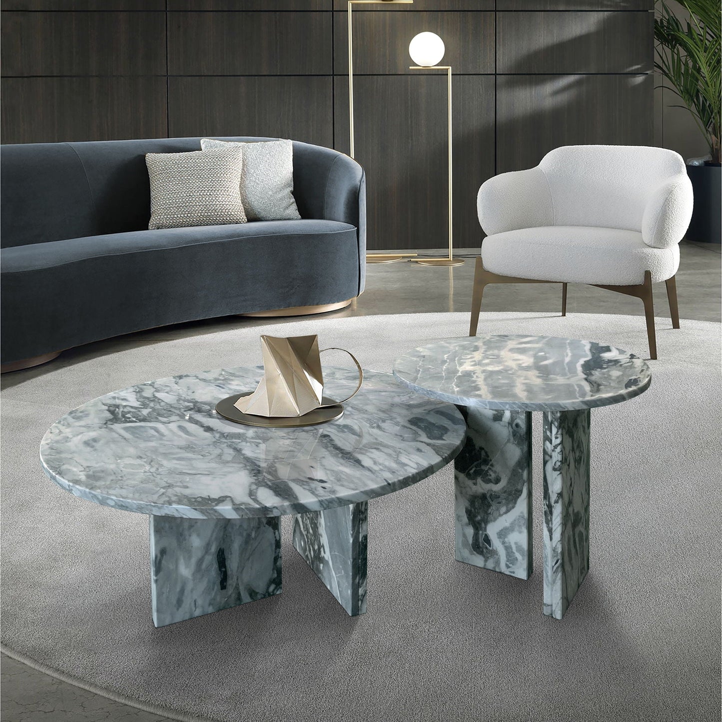 Elegant Coffee Duo Table Set