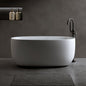 47'' Independent Solid Surface Resin Stone Bathtub