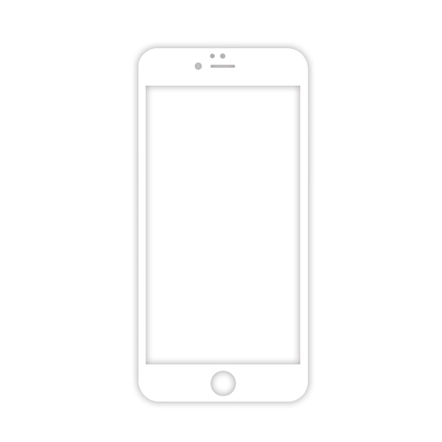 Screen Protector for iPhone 6 Plus 3D Edge Tempered Glass Phone Screen Saver HD Anti-Scratch Tempered Glass Film