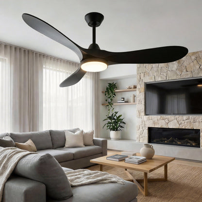Ceiling Fans with Lights and Remote Control, 52 Inch