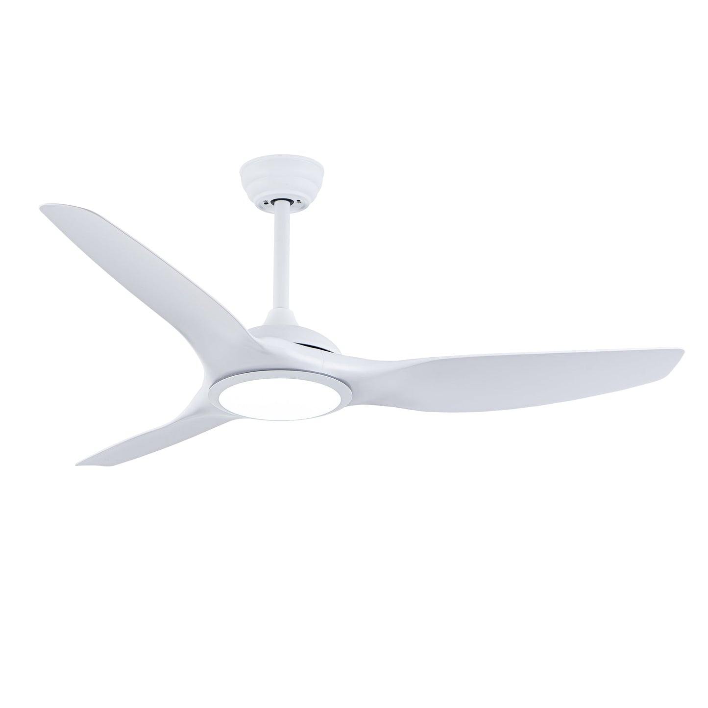 52 Inch ABS Blades Ceiling Fan with LED Light Kit