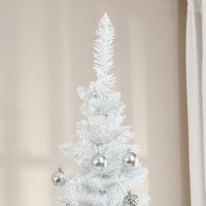 HOMCOM 7' Artificial Pencil Christmas Tree