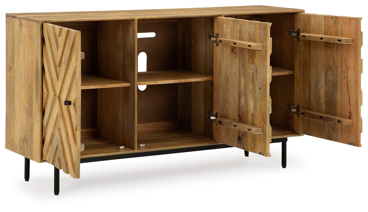 Cadewick - Accent Cabinet - Natural