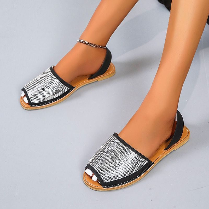Womens Leisure Versatile And Fashionable Open-toe Sandals