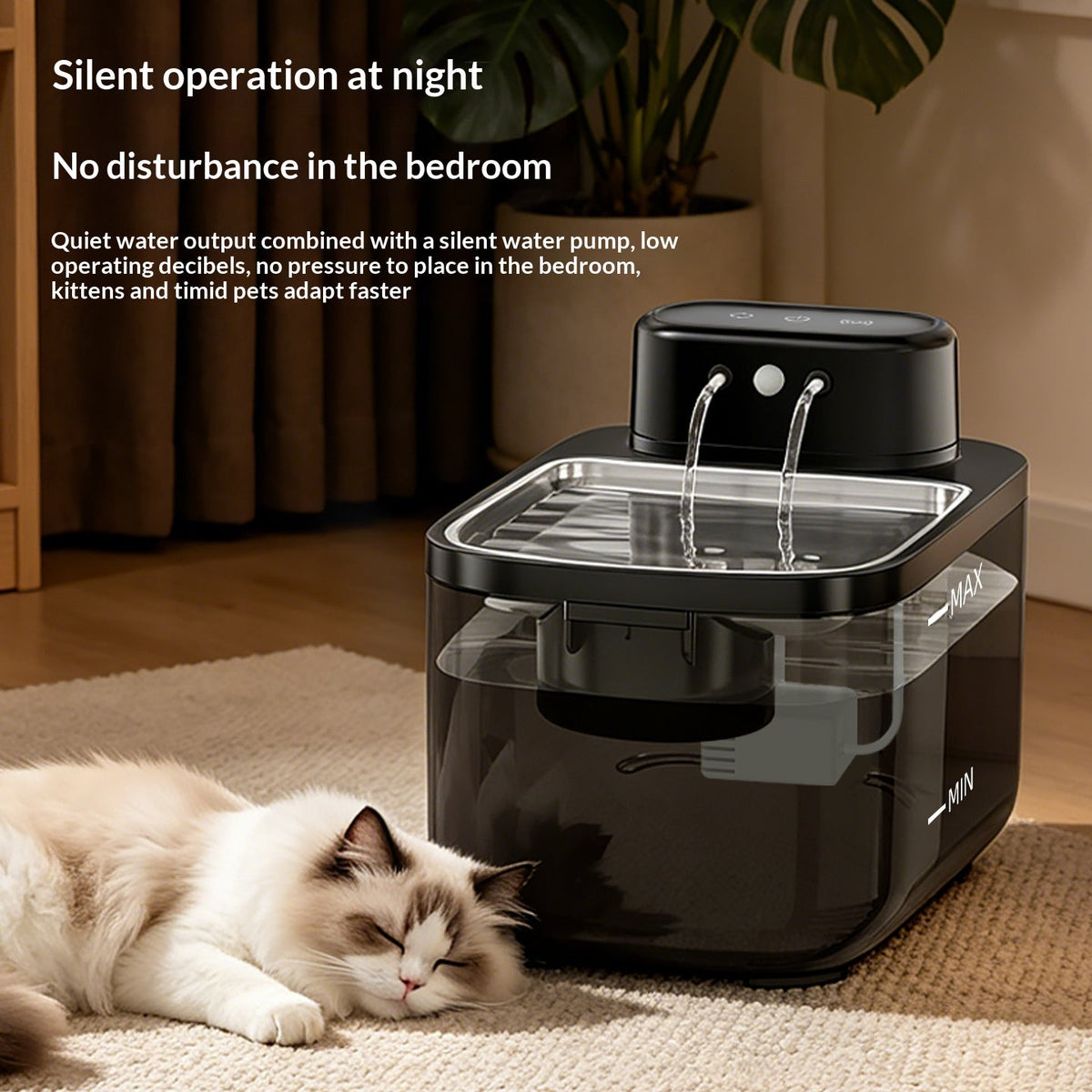 Wireless Smart Sensor Pet Water Fountain