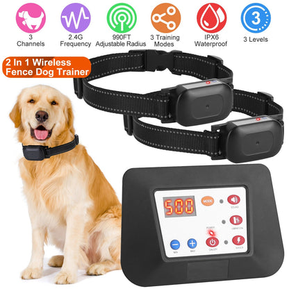 GBruno 990FT Radius Dog Training Collar