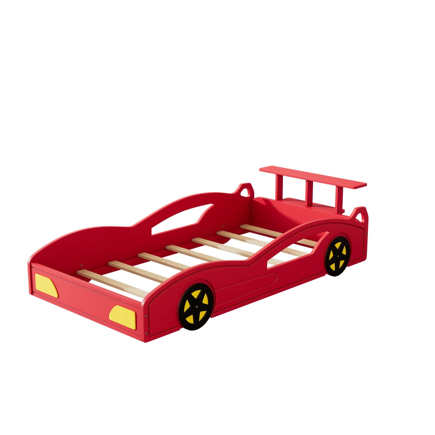 Race Car Platform Bed & Wheels
