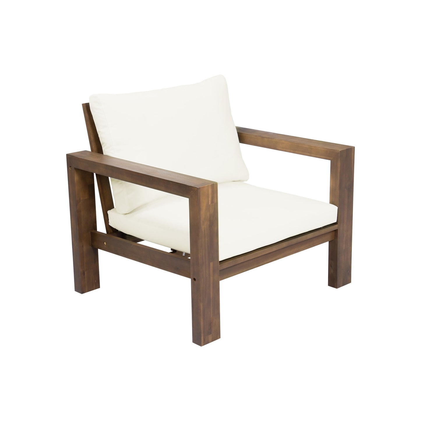 Stylish Outdoor Armchair With Cushion For Garden