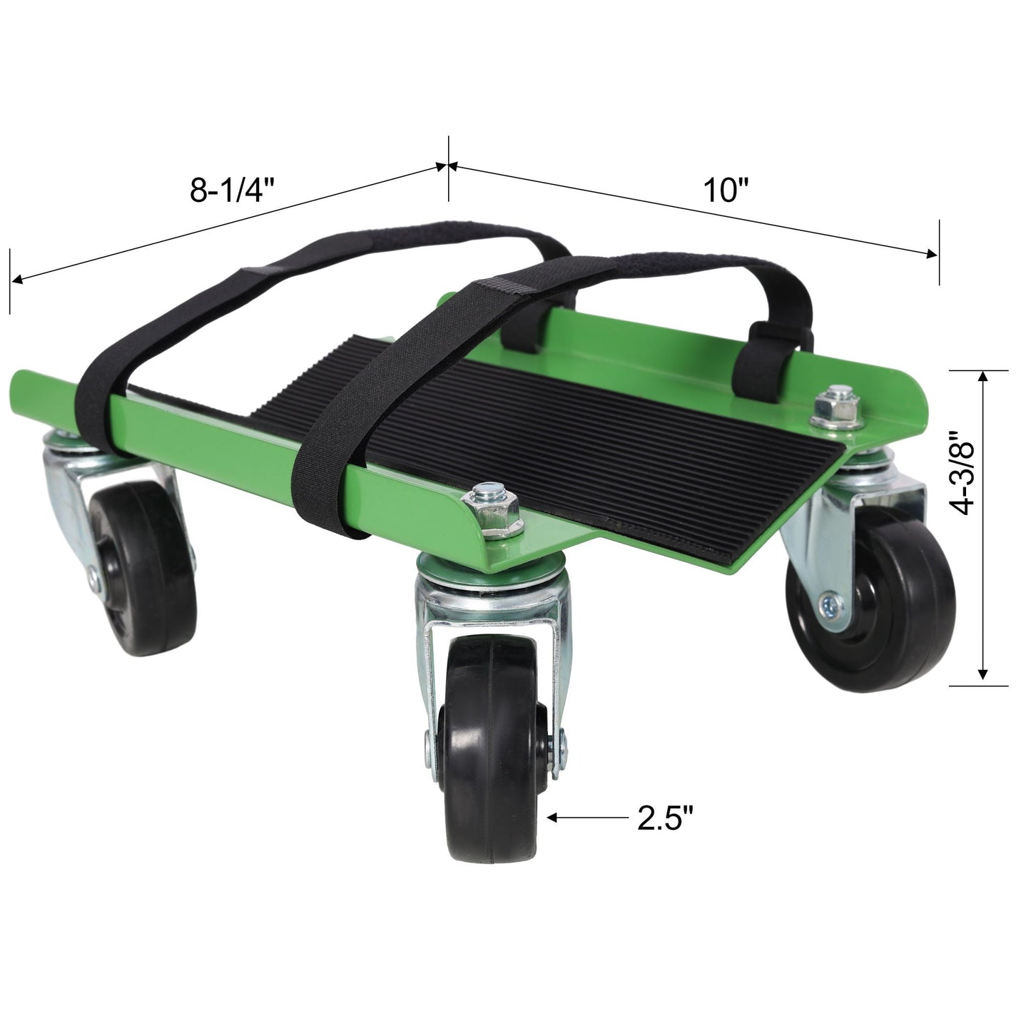 Heavy Duty Steel Snowmobile Dolly with V Slide and Swivel Casters