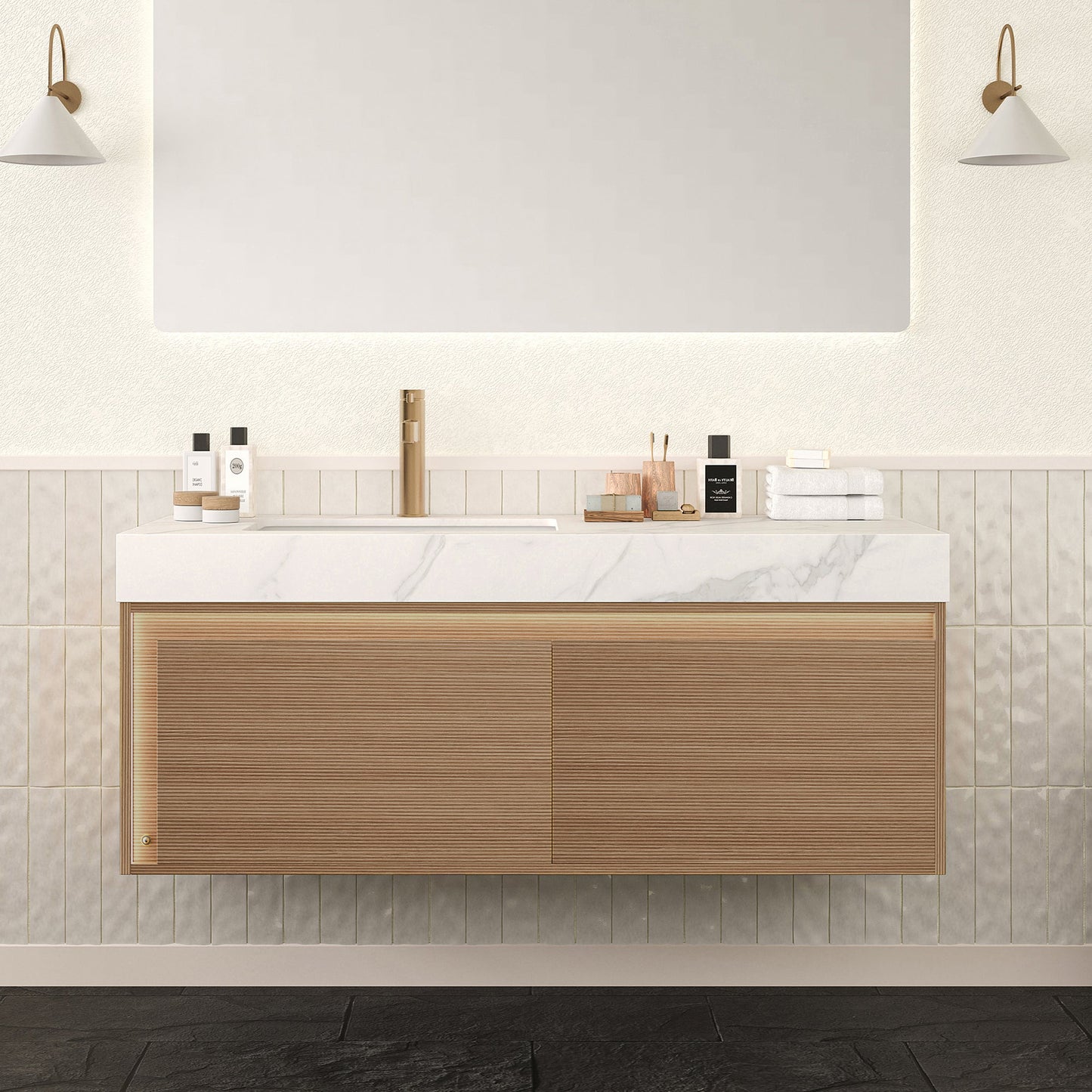 NYAH 48'' Bathroom Vanity & Sink