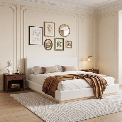 Elegant Upholstered Bed