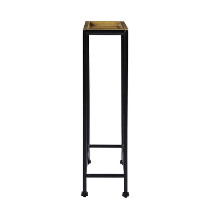 Trenton - Accent Side Table - Antique Bronze
