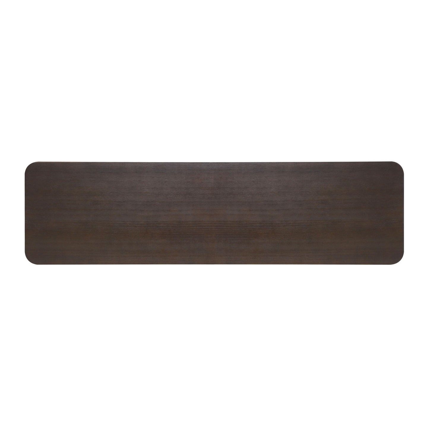 Console Table With Open Arch Cutouts For Living Room Hallway - Espresso