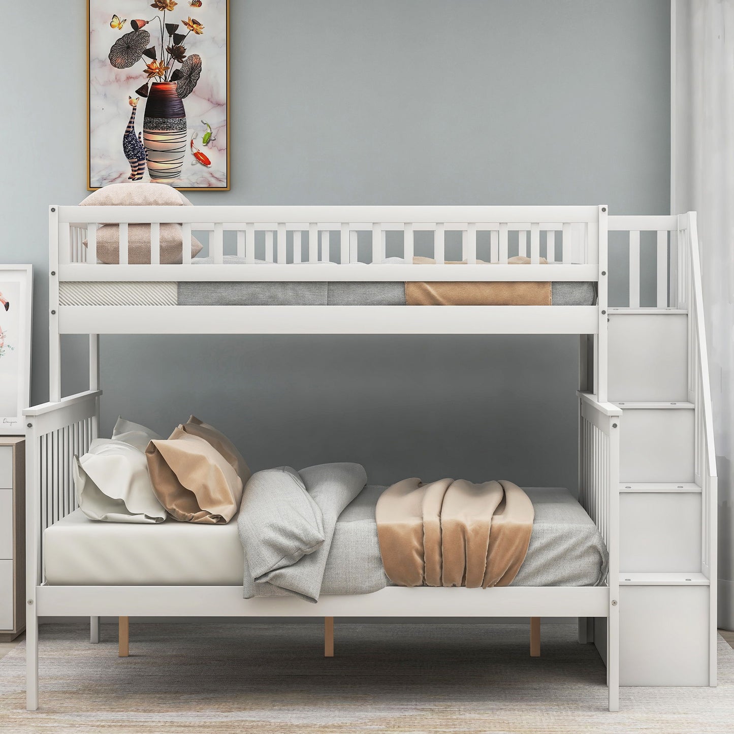 Bunk Bed With Staircase