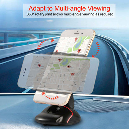 Car Phone Holder Washable Strong Sticky Gel Pad Adjustable Dashboard Phone Mount Cradle for iPhone XS 8 7 Plus Samsung S9