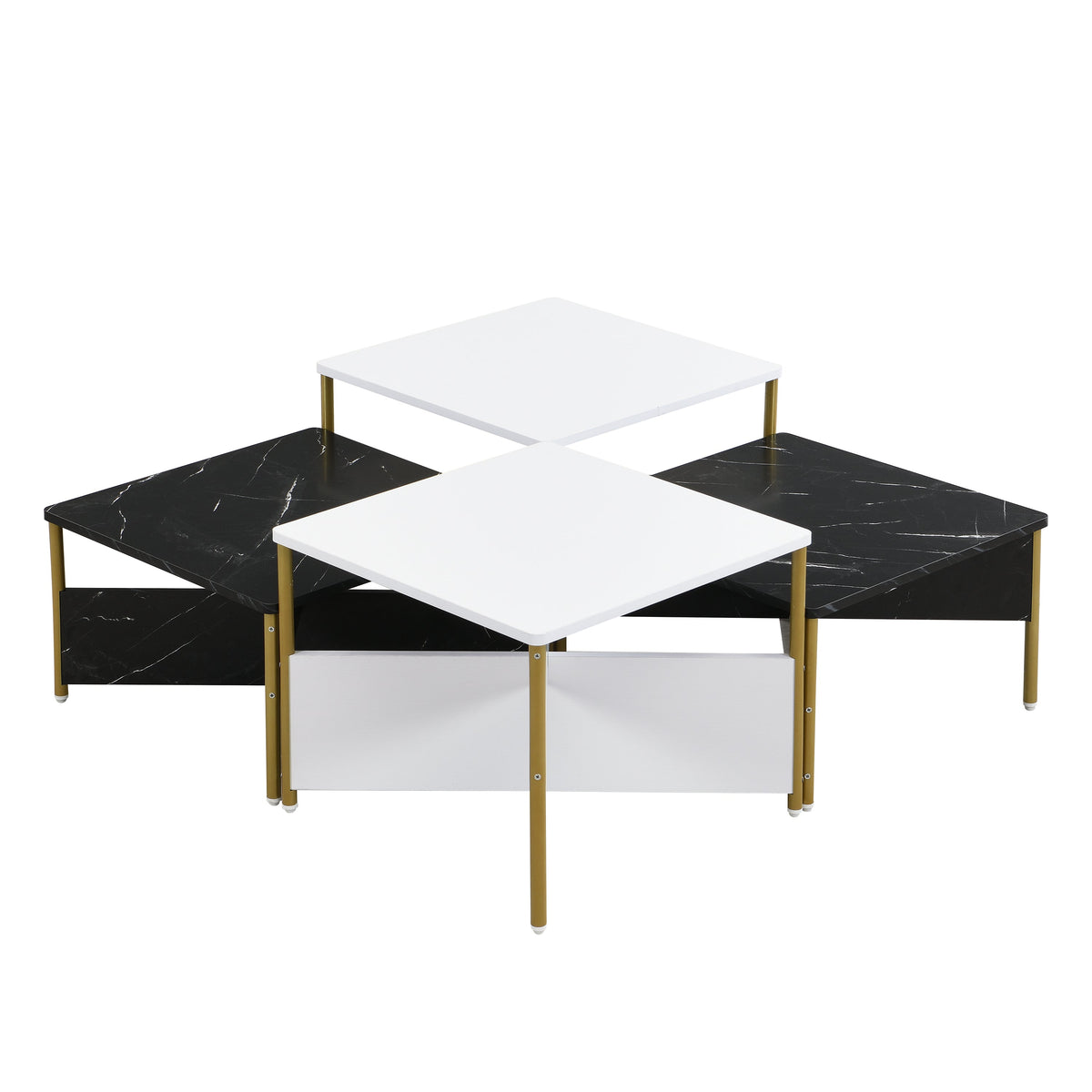 Modern Nesting Coffee Tables Set of 4
