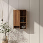 24 Inch Wall-Mounted Side Cabinet and Storage Shelves Combination