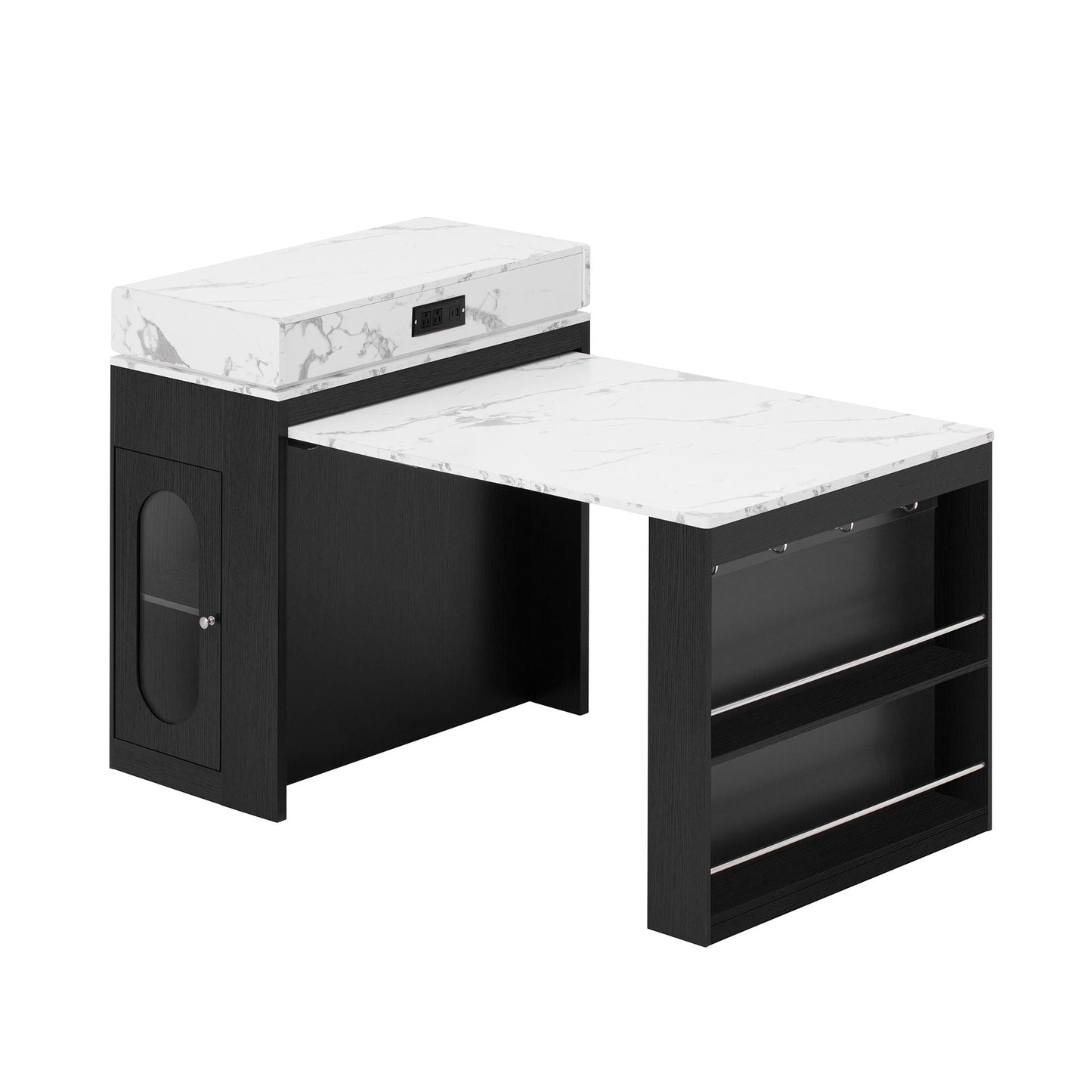 Extendable Dining Table With Folding Top