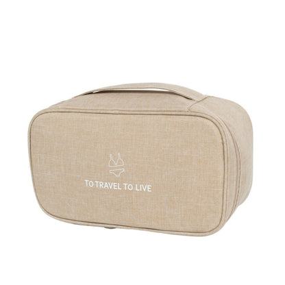 Oxford cloth underwear and socks storage bag, modern simple and fashionable large-capacity convenient finishing bag, underwear storage bag