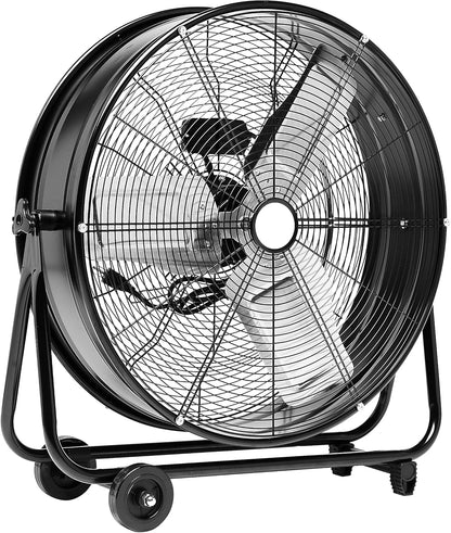24 Inch Heavy Duty Metal Industrial Drum Fan