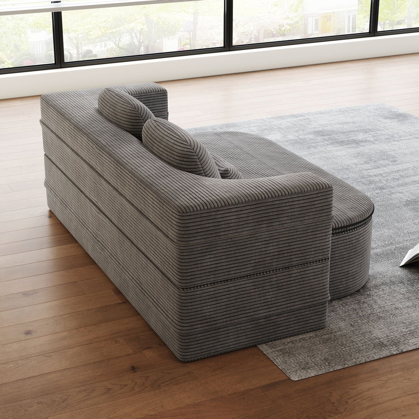 2 In 1 Foldable Sofa Bed With Multi Functional Blanket