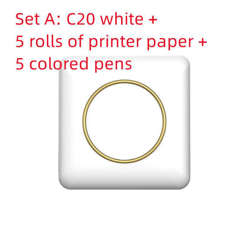 Mini Bluetooth Thermal Label Printer