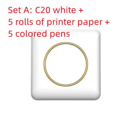 Mini Bluetooth Thermal Label Printer