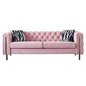 Chesterfield - Modern Tufted Living Room Sofa, 84.25''W Couch
