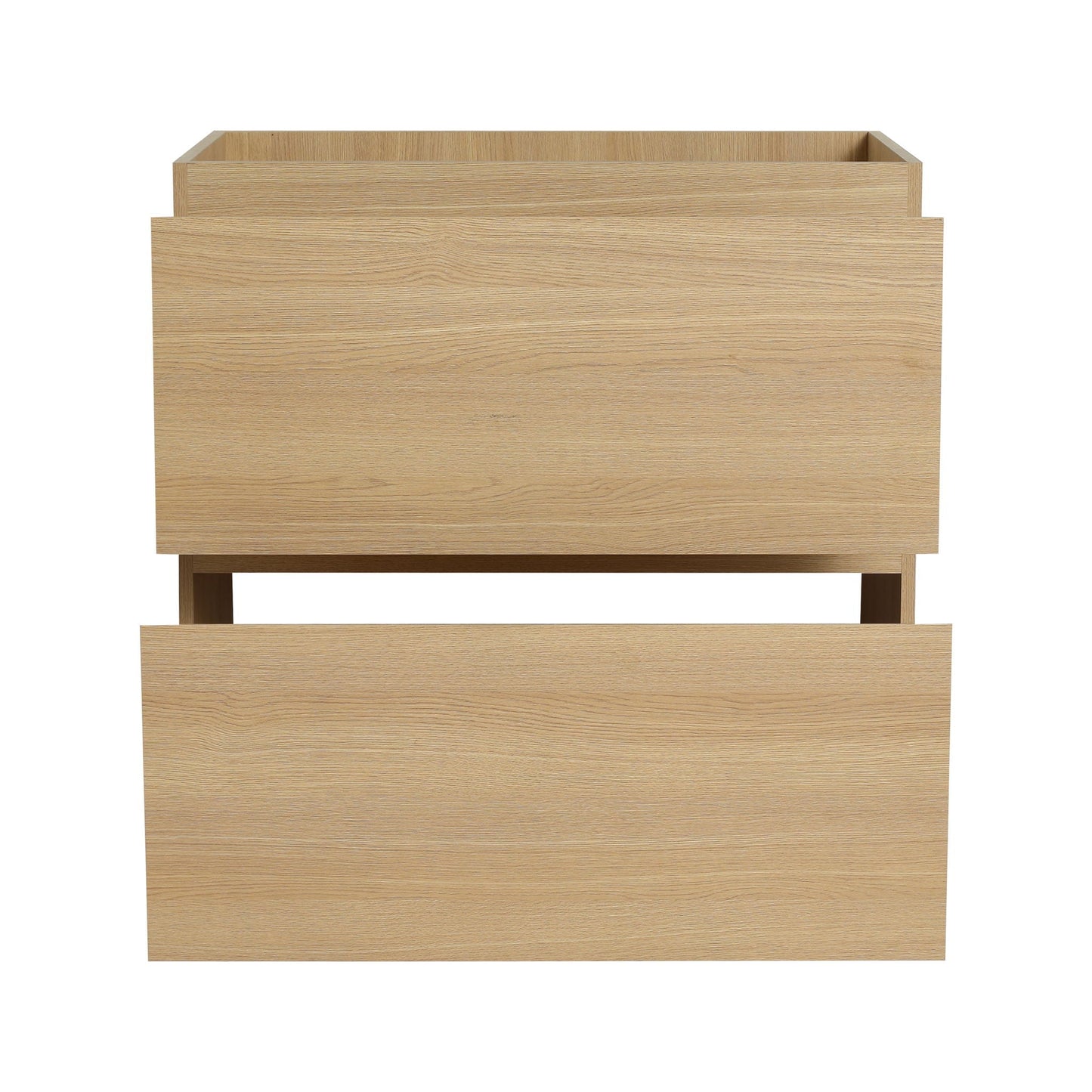 Modern Freestanding Bathroom Vanity Cabinet With Double Drawer
