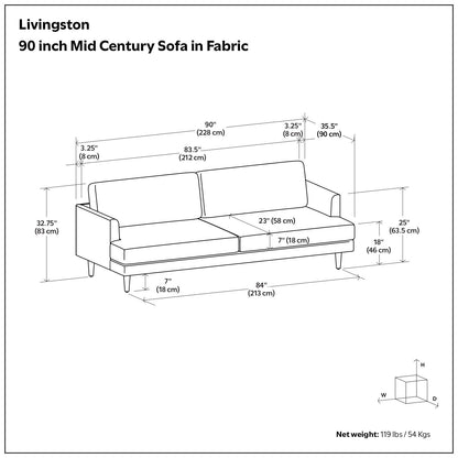 Livingston - Upholstered Sofa
