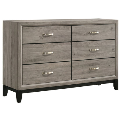 Valen Five-piece Twin Bedroom Set Light Taupe