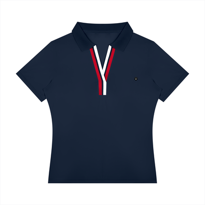 Loki & Ivy Women’s Color Block Polo Shirt