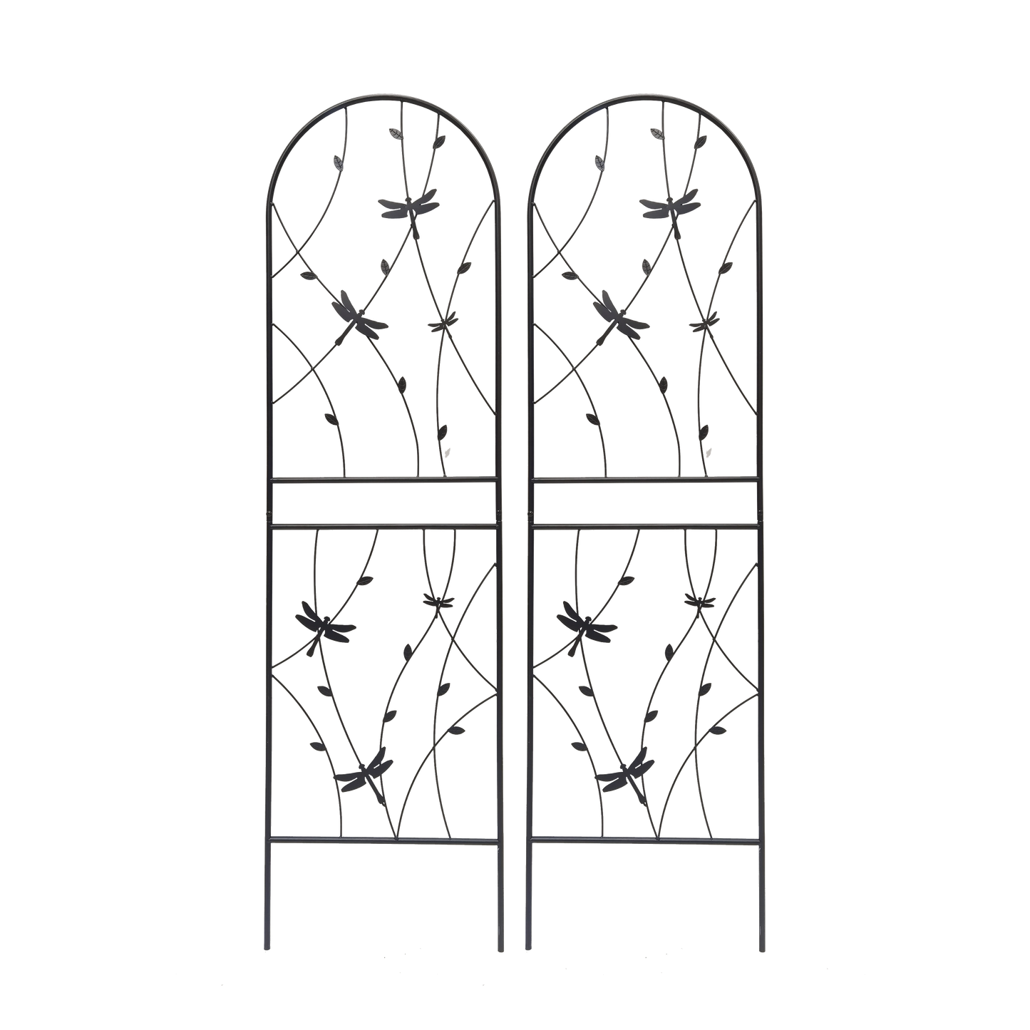 4 Pack Metal Garden Trellis for Climbing Plants