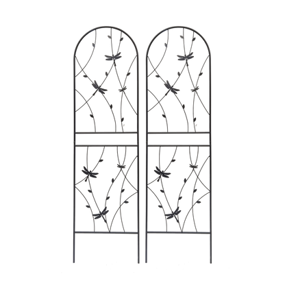 4 Pack Metal Garden Trellis for Climbing Plants