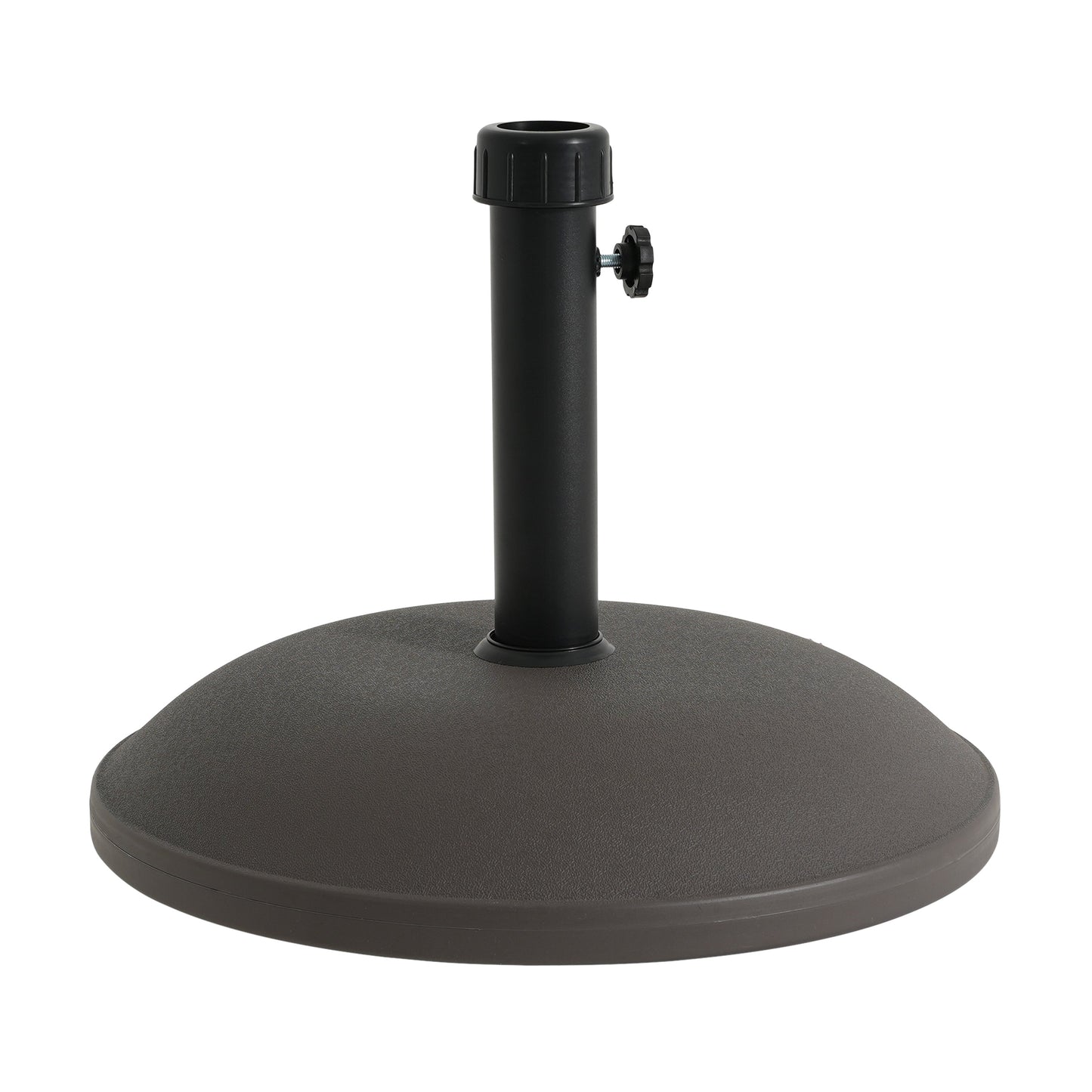 Ander Outdoor 68-Pound Round Umbrella Base - Brown