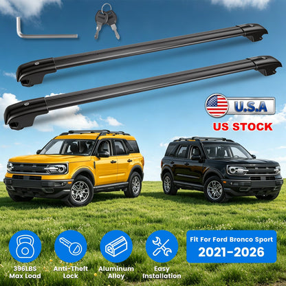 Roof Rack Cross Bars for Ford Bronco Sport 2021-2026