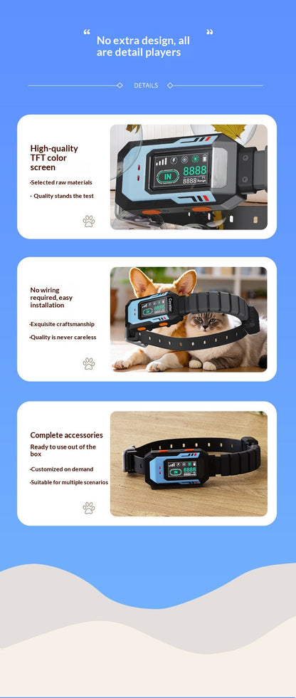 Smart GPS Wireless Fence Dog Training Collar