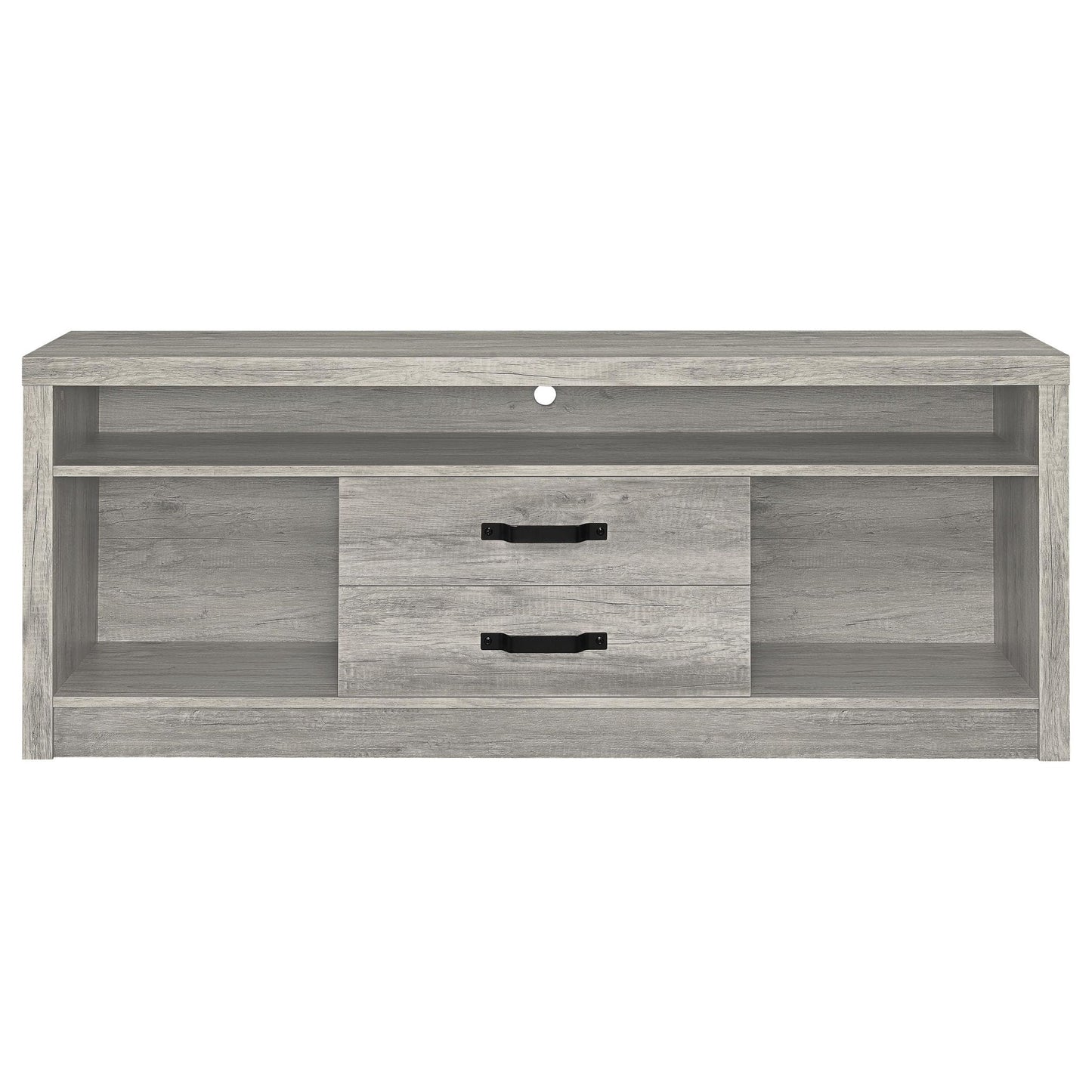 Conifer - 3 Piece TV Entertainment Center With Storage - Gray