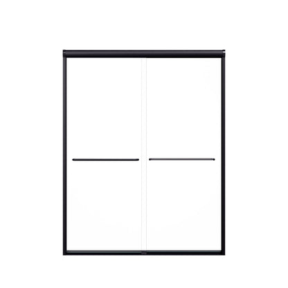 Modern Semi Frameless Double Sliding Shower Door